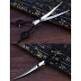 Freelander 6.5'' Japan 440C Downward Curved Professional Pet Grooming Scissors Dog Hair Cutting Shears for Left or Right Hand Pet Groomer