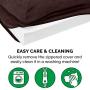 Furhaven Pet Dog Bed - Cooling Gel Memory Foam Faux Fleece and Chenille Soft Woven Traditional Sofa-Style Living Room Couch Pet Bed with Removable Cover for Dogs and Cats
