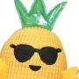 Zanies Hawaiian Breeze Pineapple Dog Toy Lot of 2