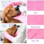 Pet Grooming Gloves Hair Removal,Dog and Cat Brush Dog Bathing Shampoo Gloves Silicone High Density Eco-Friendly for Cats,Dogs&Horses Pink Anti-Bite & Anti-Scratch