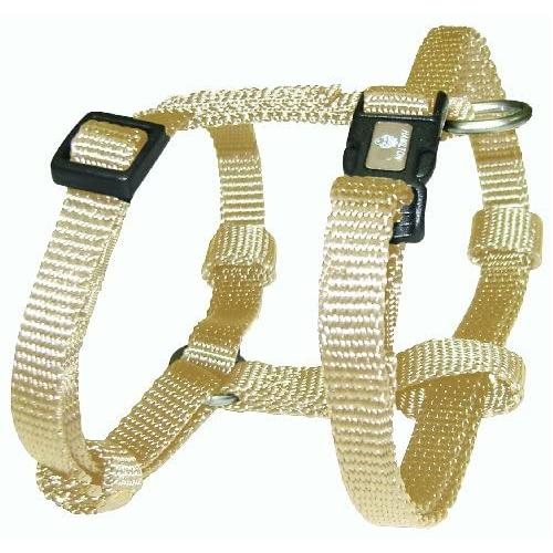 Hamilton Adjustable Comfort Dog Harness Fits Chest Size 30 to 40-Inch with Brushed Hardware Ring