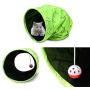 Collapsible Cat Play Tunnel Pet Interactive Tubes Toys with Fun Ball for Small Medium for Rabbits Kittens Ferrets and Dogs