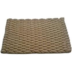 Rockport Rope 2030601 Super Duty Pet Mat, 20'' x 30'', Small, Tan