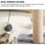Tylu Cat Tree Tower with Natural Sisal cat Perch with Hanging Ball for Kitten Small Cats Scratching Climbing Playing Relaxing Sleeping Tylu Cat Tree Tower with Natural Sisal cat Perch with Hanging Ball for Kitten Small Cats Scratching Climbing Playing Relaxing Sleeping