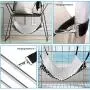 Lamoutor Pet Cage Hammock Soft Plush Pet Hanging Bed Winter Warm Cotton Rabbit Cat Rat Ferret Pet Hammock Bed for Cage Lamoutor Pet Cage Hammock Soft Plush Pet Hanging Bed Winter Warm Cotton Rabbit Cat Rat Ferret Pet Hammock Bed for Cage