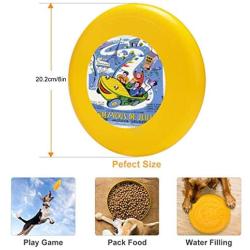Pet Frisbee Flying Disc Dog Toy - Multifunction Rendez Vous De Juillet
