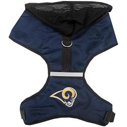 Pets First NFL Los Angeles Rams Harness, Large