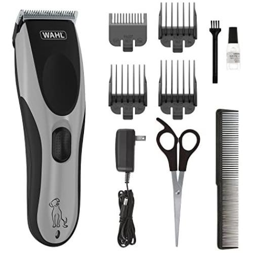 Wahl Easy Pro for Pets, Rechargeable Dog Grooming Kit – Quiet, Low Noise, Heavy-Duty Electric Dog Clippers for Dogs & Cats with Thick to Heavy Coats - Model 9549 (09549) Wahl Easy Pro for Pets, Rechargeable Dog Grooming Kit – Quiet, Low Noise, Heavy-Duty Electric Dog Clippers for Dogs & Cats with Thick to Heavy Coats - Model 9549 (09549)