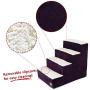 Step Portable Pet Stairs by Majestic Pet Products Villa Aubergine Steps for Cats and Dogs