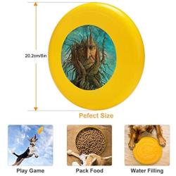 Pet Frisbee Flying Disc Dog Toy - Multifunction Lightninghead Frank Robert Dixon