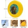 Pet Frisbee Flying Disc Dog Toy - Multifunction Lightninghead Frank Robert Dixon