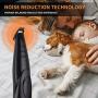 MaikcQ Dog Clipper Grooming Kit Small Dogs Cats Cordless USB Rechargeable Low Noise Electric for Hair Around Face Paws Eyes Ears Rear