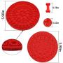 GETIEN Dog Lick Pad Suction Dog Washing Distraction Device Slow Feeder Lick Mat with Super Suction for Pet Bathing, Grooming, and Dog Training