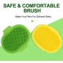 OMAIC 2PCS Dog Brushes for Grooming
