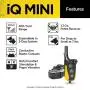 Dogtra IQ Mini Small Dog Remote Training System - 400 Yard Range Collar, Rechargeable Remote Trainer, Waterproof, Static, Vibration Pager Training with PetsTEK Dog Training Clicker