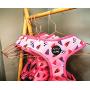 Pet Pooch Boutique Princess Pizza Dog Harness, 200 g, Size L, Pink