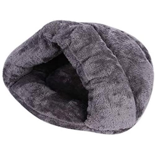 Small Pet House Bed Indoor Portable Soft Warm Winter Sleeping Cushion Mat Foldable Room for Small Dog Cat Rabbit Animals(Weight Less 3.5kg)