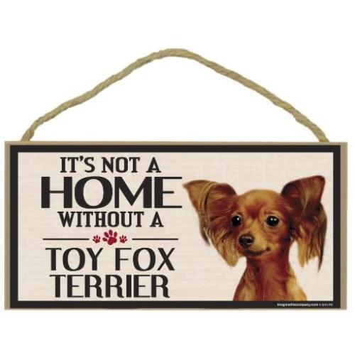Imagine This Wood Sign for Toy Fox Terrier Dog Breeds