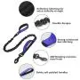 Short Dog Leash with Padded Handle, Bungee Dog Leash Shock Absorbing, Nylon Reflective Pet Leashes for Walking, Dog Lead for Medium & Large Dogs Short Dog Leash with Padded Handle, Bungee Dog Leash Shock Absorbing, Nylon Reflective Pet Leashes for Walking, Dog Lead for Medium & Large Dogs