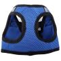 The Worthy Dog Step-in Sidekick Harness with Padded Mesh Velcro Adjustable, Outdoor, Easy Walk Vest Fits Small, Medium and Large Dogs-Royal Blue