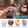 OUTAD Cat Dog Grooming Electric Clippers Kit, Low Noise Cordless High Performance Pets Hair Trimmer with USB Rechargeable Lithium Battery, Safe Washable Ceramic Coated Sharp Blades