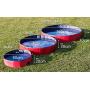 HONGBEI Dog Pool for Dogs,Folding Kiddie Pool,Foldable Dog Pool,Hard Plastic Collapsible Pet Bath for Puppy Dogs Cats and Kids,Indoor Outdoor Swimming Pool for Dogs (XL: (63'' X 12'' | 160cm x 30cm))