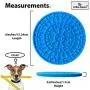 2 Pack Dog Lick Mat with Scrub Pad - Lick Mat for Dogs with Strong Suction - A Challenging Dog Lick Pad for Large and Small Dogs - Our Dog Licking Mat is a Lick Bowl Helpful for Bathing 2 Pack Dog Lick Mat with Scrub Pad - Lick Mat for Dogs with Strong Suction - A Challenging Dog Lick Pad for Large and Small Dogs - Our Dog Licking Mat is a Lick Bowl Helpful for Bathing