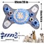 GABraden Snuffle Mat for Small Large Dogs Nosework Feeding Mat Easy to Fill and Machine Washable