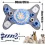 GABraden Snuffle Mat for Small Large Dogs Nosework Feeding Mat Easy to Fill and Machine Washable GABraden Snuffle Mat for Small Large Dogs Nosework Feeding Mat Easy to Fill and Machine Washable