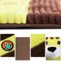 AWOOF Puppy Bed with Puppy Teething Toys, Pet Bed with Chew Squeak Rope Toys, All-in-One Durable Dog Bed Mat for New Puppies AWOOF Puppy Bed with Puppy Teething Toys, Pet Bed with Chew Squeak Rope Toys, All-in-One Durable Dog Bed Mat for New Puppies