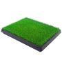 COLIBROX Dog Potty Home Training Toilet Pad Grass Surface Pet Park Mat Outdoor Indoor