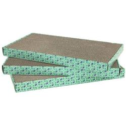 Kitty City XL Wide Corrugate Cat Scratchers 3 Pieces, Cat Scratching, Cat Scratch Pad