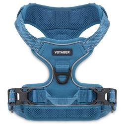 Voyager Dual Attachment Outdoor Dog Harness by Best Pet Supplies | NO-Pull Pet Walking Vest Harness
