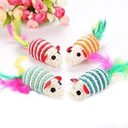 Sisal cat Toy Ball Toy Mouse cat Toys pet Supplies