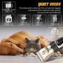 [2020 Upgrade] Dog Grooming Clippers, Professional 5-in-1Rechargeable Dog Hair Clippers Kit with Low Noise, Superior Painless Pet Hair Grooming/Trimming/Shaving, Perfect for Small Medium Dogs & Cat
