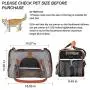 Premium Pet Carrier Airline Approved Soft Sided for Cats and Dogs Portable Cozy Travel Pet Bag, Car Seat Safe Carrier Premium Pet Carrier Airline Approved Soft Sided for Cats and Dogs Portable Cozy Travel Pet Bag, Car Seat Safe Carrier