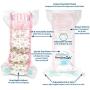Disposable Dog Diapers with FlashDry Gel Technology - M, 32 Count