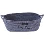 Brabtod Cotton Rope Dog Toy Basket with Handle, pet Toy Storage Basket, pet Bed, pet Toy Boxes- Perfect for organizing pet Toys, Blankets, Coats, Pee mats, Diaper