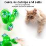 ECOSCO Windmill Cat Toy Interactive Stick Cat Toy Turntable Cat Toy with Suction Cup,Pet Interactive Puzzle Training Turntable Teasing Toys