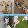 AIMUKILADO Pet Combing Shower Sprayer,Pet Bathing Tool for Dog Shower Sprayer, Adjustable Bath Glove, Clean, Massage & Remove Hair | Shower Accessories for Dog Cat Bath Shower
