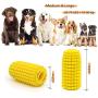 Nooyi Dog Rope Toys Corn Dog Toy Tough Durable Dog Toothbrush Chew Toys, Teeth Cleaning Corn Stick, Bite Resistant TPR Teeth Cleaning Dental Oral Care for Dogs Pets
