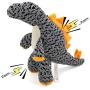 LIANZIMAU Puppy Toys Dog Squeak Toy Cute Durable Stuffed Plush Chew Long Lasting Pet Teething Toys for Aggressive Chewers