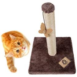 ifurball Cat Scratching Post with Butterfly Toy