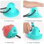 AOUVIK Dog Toys, Dog Toothbrushes, Pet Supplies, Sucker Dog Toys, Anti-Wear Device, Anti-Bite Ball,Pink