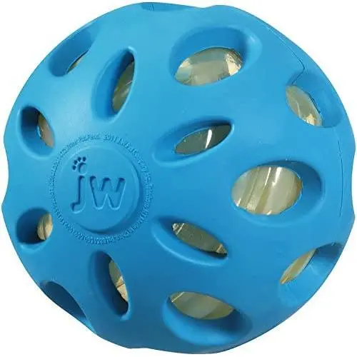 JW Pet Crackle Heads Crackle Ball - Assorted - Large JW Pet Crackle Heads Crackle Ball - Assorted - Large