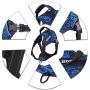MUMUPET Dog Harness No Pull Pet Harness Adjustable Service Dog Vest for All Dogs Easy Control, 3M Reflective Oxford Material Vest Two Metal Tabs Behind The Chest Rings No More Tugging or Choking