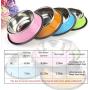 Youmeisha Dog Bowls Stainless Steel Dog Bowl with Non Slip Rubber Base Pet Bowls for Food or Water, Suitable for Puppy Cats and Kittens Feeder Bowl 2 Pack