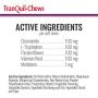 TranQuilTabs for Dogs Relives Stress and Tension Ease Tranvel Anxiety Promotes Healthy Nervou