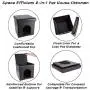 PETMAKER Pet House Ottoman- Collapsible Multipurpose Cat or Small Dog Bed Cube and Footrest with Cushion Top and Interior Pillow PETMAKER Pet House Ottoman- Collapsible Multipurpose Cat or Small Dog Bed Cube and Footrest with Cushion Top and Interior Pillow