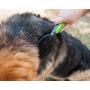 Pet Magasin Professional Grooming Brushes (Pack of 3) Double Sided Brush, Long Tooth Undercoat Dog Rake & De-Matting Comb for Dogs, Cats & Other Animals, Green & Black (DogBrushesTop)
